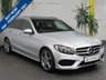 USED 2015 64 MERCEDES-BENZ C CLASS 2.1 C220 BLUETEC AMG LINE PREMIUM 5d 170 BHP SAT NAV PANORAMIC SUNROOF LEATHER INTERIOR