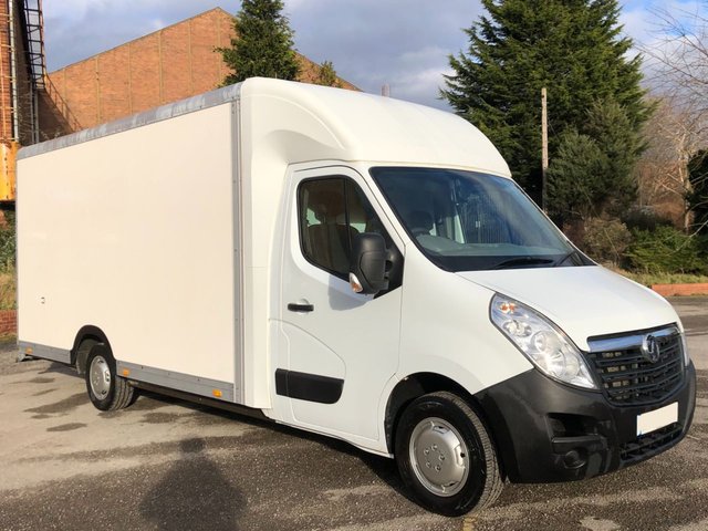 2015 64 Vauxhall Movano F3500 L3H1 P/C CDTI 125 [ LOLOADER / LUTON ] 15 FT Knee-Hi Body+ Int Ramp