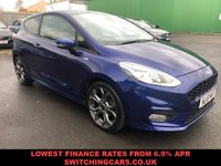 USED 2018 18 FORD FIESTA 1.0 ST-LINE 3d 138 BHP 1 OWNER FORD FIESTA TURBO