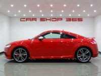 USED 2015 15 AUDI TTS 2.0 TFSI (310 PS) QUATTRO S TRONIC (S/S) 2DR COUPE..NAV..E/HEATED DIAMOND QUILTED LEATHERS..VIRTUAL COCKPIT..CRUISE..XENONS..LEDS..PARK AID..DRIVE SELECT PARK AID+XENON+LED+TINTS+LEATHR+NAV+VIRTUAL COCKPIT