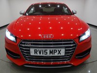 USED 2015 15 AUDI TTS 2.0 TFSI (310 PS) QUATTRO S TRONIC (S/S) 2DR COUPE..NAV..E/HEATED DIAMOND QUILTED LEATHERS..VIRTUAL COCKPIT..CRUISE..XENONS..LEDS..PARK AID..DRIVE SELECT PARK AID+XENON+LED+TINTS+LEATHR+NAV+VIRTUAL COCKPIT