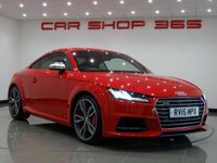 USED 2015 15 AUDI TTS 2.0 TFSI (310 PS) QUATTRO S TRONIC (S/S) 2DR COUPE..NAV..E/HEATED DIAMOND QUILTED LEATHERS..VIRTUAL COCKPIT..CRUISE..XENONS..LEDS..PARK AID..DRIVE SELECT PARK AID+XENON+LED+TINTS+LEATHR+NAV+VIRTUAL COCKPIT