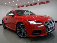 USED 2015 15 AUDI TTS 2.0 TFSI (310 PS) QUATTRO S TRONIC (S/S) 2DR COUPE..NAV..E/HEATED DIAMOND QUILTED LEATHERS..VIRTUAL COCKPIT..CRUISE..XENONS..LEDS..PARK AID..DRIVE SELECT PARK AID+XENON+LED+TINTS+LEATHR+NAV+VIRTUAL COCKPIT