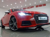 USED 2015 15 AUDI TTS 2.0 TFSI (310 PS) QUATTRO S TRONIC (S/S) 2DR COUPE..NAV..E/HEATED DIAMOND QUILTED LEATHERS..VIRTUAL COCKPIT..CRUISE..XENONS..LEDS..PARK AID..DRIVE SELECT PARK AID+XENON+LED+TINTS+LEATHR+NAV+VIRTUAL COCKPIT