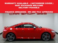 USED 2015 15 AUDI TTS 2.0 TFSI (310 PS) QUATTRO S TRONIC (S/S) 2DR COUPE..NAV..E/HEATED DIAMOND QUILTED LEATHERS..VIRTUAL COCKPIT..CRUISE..XENONS..LEDS..PARK AID..DRIVE SELECT PARK AID+XENON+LED+TINTS+LEATHR+NAV+VIRTUAL COCKPIT