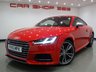 USED 2015 15 AUDI TTS 2.0 TFSI (310 PS) QUATTRO S TRONIC (S/S) 2DR COUPE..NAV..E/HEATED DIAMOND QUILTED LEATHERS..VIRTUAL COCKPIT..CRUISE..XENONS..LEDS..PARK AID..DRIVE SELECT PARK AID+XENON+LED+TINTS+LEATHR+NAV+VIRTUAL COCKPIT