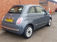 USED 2015 15 FIAT 500 0.9 TWINAIR LOUNGE 3d 85 BHP FROM 6.9% APR, BUY NOW PAY FEB 2021