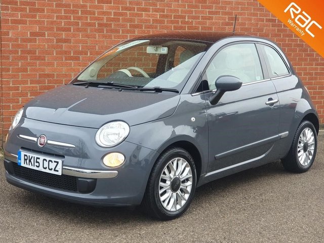2015 15 Fiat 500 0.9 TWINAIR LOUNGE 3d 85 BHP