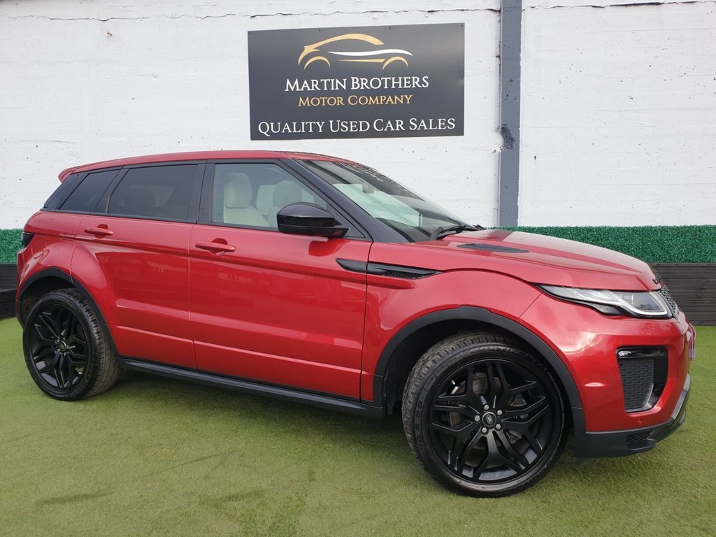 View our LAND ROVER RANGE ROVER EVOQUE