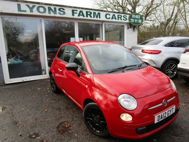 2012 12 Fiat 500 0.9 TWINAIR 3d 85 BHP