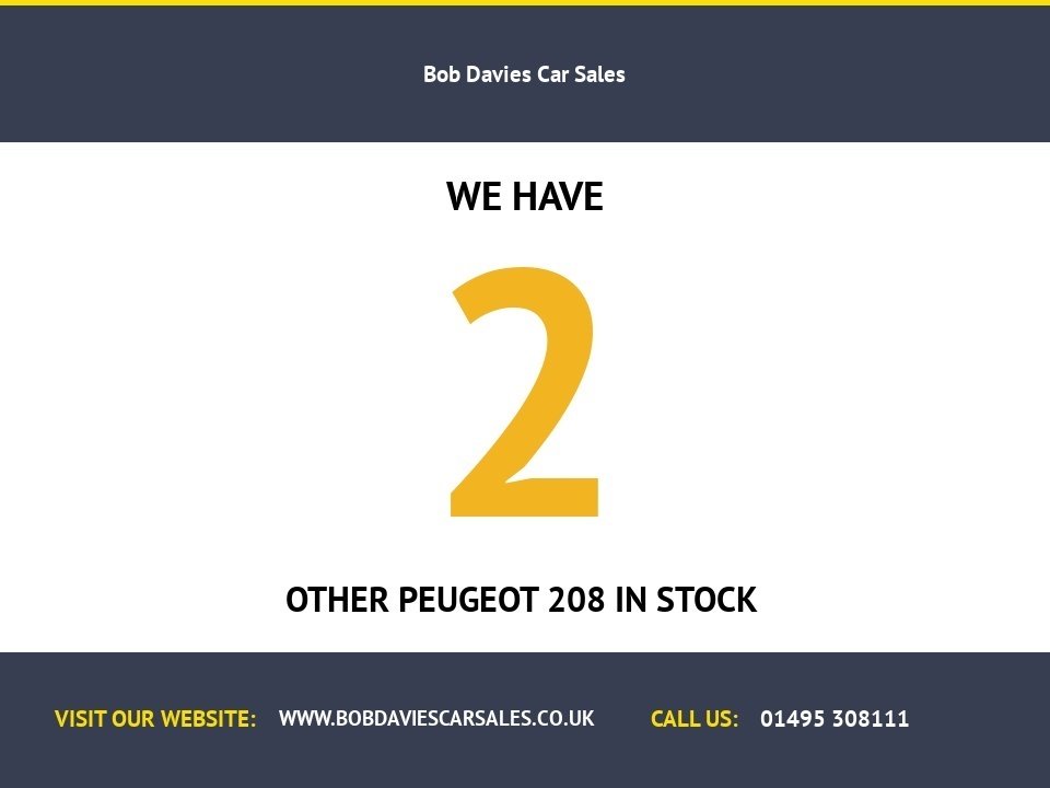 View our PEUGEOT 208