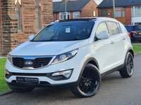 USED 2012 62 KIA SPORTAGE 2.0 CRDI KX-3 SAT NAV 5d 134 BHP 
