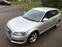 USED 2009 09 AUDI A3 1.6 SPORTBACK MPI SE TECHNIK 5d 101 BHP Great Value A3 !