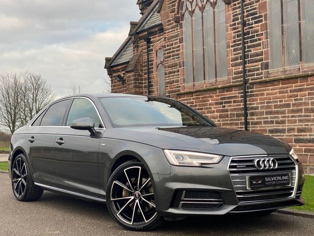 2016 66 Audi A4 3.0 TDI QUATTRO S LINE 4d 215 BHP