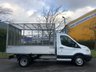 USED 2014 14 FORD TRANSIT 350TDCi 125 L2 CAGED TIPPER REFUGE BODY DRW 