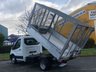 USED 2014 14 FORD TRANSIT 350TDCi 125 L2 CAGED TIPPER REFUGE BODY DRW 