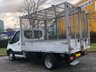 USED 2014 14 FORD TRANSIT 350TDCi 125 L2 CAGED TIPPER REFUGE BODY DRW 