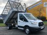 USED 2014 14 FORD TRANSIT 350TDCi 125 L2 CAGED TIPPER REFUGE BODY DRW 