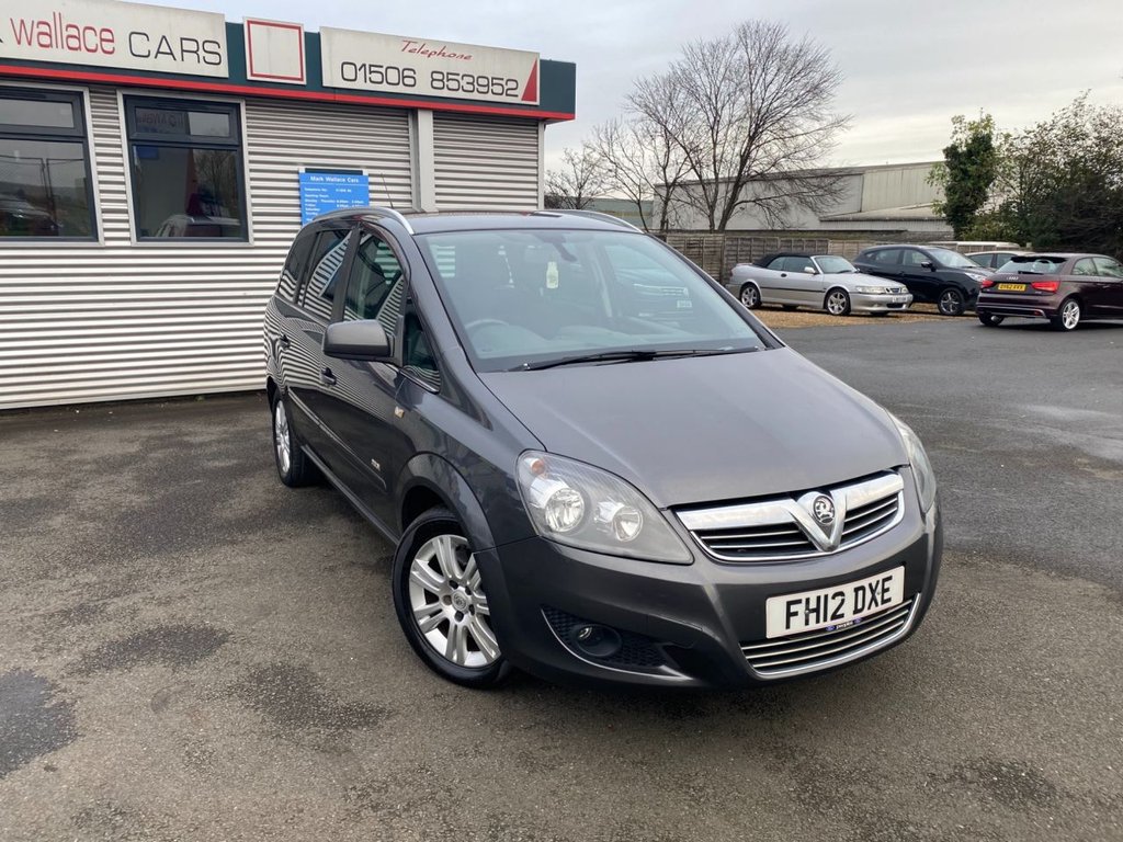 View our VAUXHALL ZAFIRA