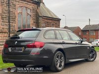 USED 2014 64 BMW 5 SERIES 2.0 520D M SPORT TOURING 5d 188 BHP FULL SERVICE HISTORY ++