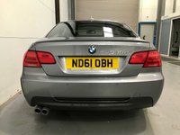 USED 2011 61 BMW 3 SERIES 3.0 330D M SPORT 2d 242 BHP OVER 5K FITTED EXTRAS!!