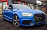 USED 2018 18 AUDI RS3 SALOON 2.5 RS 3 QUATTRO 4d 395 BHP AUDI MAG RIDE+PRIVACY GLASS