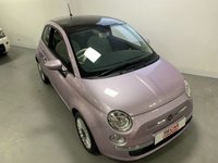 USED 2012 62 FIAT 500 1.2 C LOUNGE DUALOGIC 3d 69 BHP * LOW MILES * AUTO * FSH * PAN ROOF *