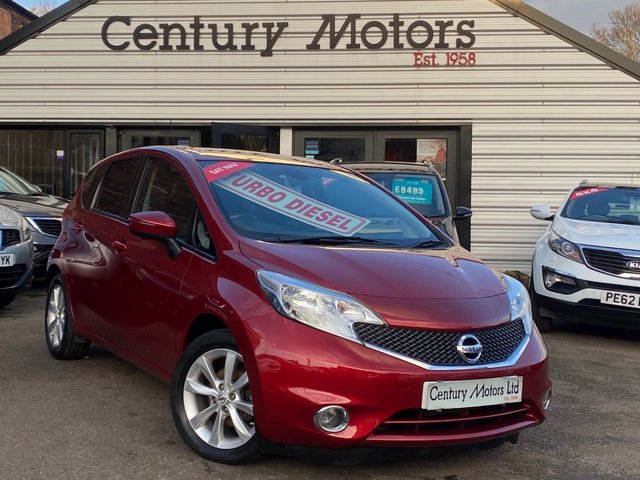 2013 63 Nissan Note 1.5 DCI TEKNA (Safety Pack) 5dr - LEATHER