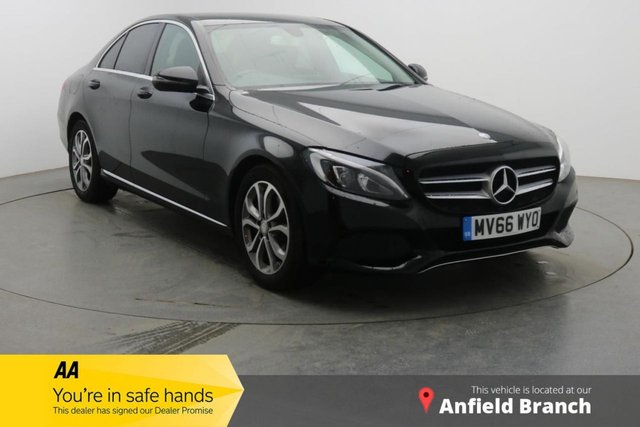 2016 66 MERCEDES-BENZ C-CLASS 2.0 C200 SPORT 4d 184 BHP