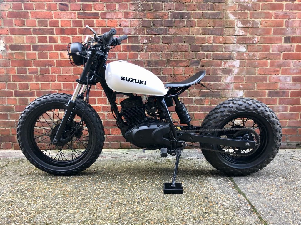 USED 2003 03 SUZUKI RV125 VAN VAN RV125 VanVan // 125cc // Custom Scrambler // px swap 