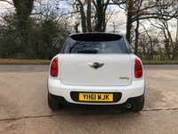 USED 2011 61 MINI COUNTRYMAN 1.6 COOPER D ALL4 5d 112 BHP ZERO DEPOSIT FINANCE AVAILABLE
