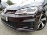 USED 2017 17 VOLKSWAGEN GOLF 2.0 GTI TSI 5d 227 BHP Finished in BLACK RUBIN (Available only in the Golf GTI and Golf GTD!) Metalic, with contrasting RETRO grey checked sports interior. This is a very desireable classic HOT HATCH. Comes with VIRTUAL DASH, LED run Lights, SAT NAV, DAB, B/Tooth, Cruise, Power Folding Mirrors and Park Sensors. Performance as the name suggests is very lively and makes Ideal quick Family Hatch. Serviced at 21535 miles, 41813 miles, 62634 miles and on arrival at 71683 miles. 12 Months MOT.