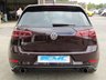 USED 2017 17 VOLKSWAGEN GOLF 2.0 GTI TSI 5d 227 BHP Finished in BLACK RUBIN (Available only in the Golf GTI and Golf GTD!) Metalic, with contrasting RETRO grey checked sports interior. This is a very desireable classic HOT HATCH. Comes with VIRTUAL DASH, LED run Lights, SAT NAV, DAB, B/Tooth, Cruise, Power Folding Mirrors and Park Sensors. Performance as the name suggests is very lively and makes Ideal quick Family Hatch. Serviced at 21535 miles, 41813 miles, 62634 miles and on arrival at 71683 miles. 12 Months MOT.