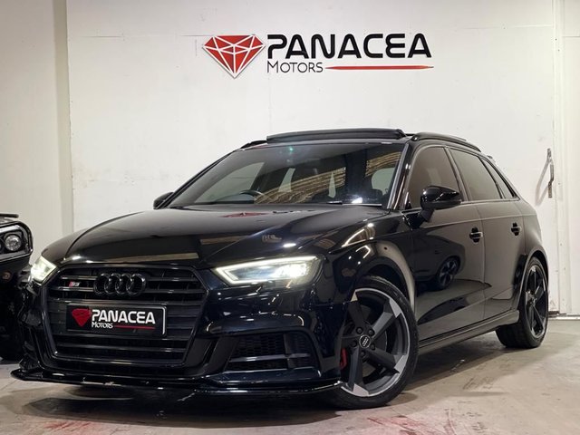 2017 17 Audi A3 2.0 S3 SPORTBACK TFSI QUATTRO BLACK EDITION 5d 306 BHP