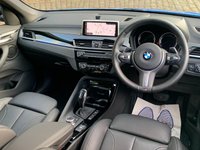 USED 2019 69 BMW X1 2.0 XDRIVE20I M SPORT 5d 190 BHP STUNNING X2 X-DRIVE. M/SPORT 2.0D AUTOMATIC/PADDLE SHIFT, 1 OWNER CAR HAVING COVERED ONLY 6356 MILES FROM BRAND NEW, FINISHED IN MISANO BLUE METALLIC WITH FULL DAKOTA LEATHER INTERIOR. HUGE SPECIFICATION (SEE LIST) AND HUGE SAVING ON NEW.