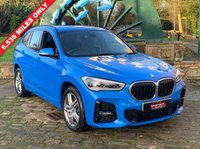 USED 2019 69 BMW X1 2.0 XDRIVE20I M SPORT 5d 190 BHP STUNNING X2 X-DRIVE. M/SPORT 2.0D AUTOMATIC/PADDLE SHIFT, 1 OWNER CAR HAVING COVERED ONLY 6356 MILES FROM BRAND NEW, FINISHED IN MISANO BLUE METALLIC WITH FULL DAKOTA LEATHER INTERIOR. HUGE SPECIFICATION (SEE LIST) AND HUGE SAVING ON NEW.