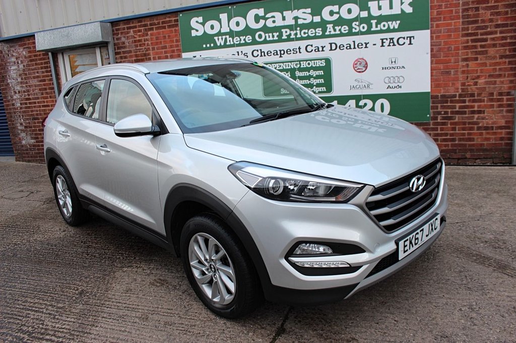 2017 67 HYUNDAI TUCSON 1.6 GDI SE NAV BLUE DRIVE 5d 130 BHP