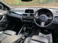 USED 2019 69 BMW X2 2.0 XDRIVE20D M SPORT 5d 188 BHP STUNNING X2 X-DRIVE. M/SPORT 2.0D AUTOMATIC/PADDLE SHIFT, 1 OWNER CAR HAVING COVERED ONLY 11,669 MILES FROM BRAND NEW, FINISHED IN MISANO BLUE METALLIC WITH FULL DAKOTA LEATHER INTERIOR. HUGE SPECIFICATION (SEE LIST) AND HUGE SAVING ON NEW.