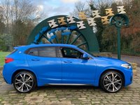 USED 2019 69 BMW X2 2.0 XDRIVE20D M SPORT 5d 188 BHP STUNNING X2 X-DRIVE. M/SPORT 2.0D AUTOMATIC/PADDLE SHIFT, 1 OWNER CAR HAVING COVERED ONLY 11,669 MILES FROM BRAND NEW, FINISHED IN MISANO BLUE METALLIC WITH FULL DAKOTA LEATHER INTERIOR. HUGE SPECIFICATION (SEE LIST) AND HUGE SAVING ON NEW.