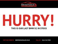 USED 2019 69 BMW X2 2.0 XDRIVE20D M SPORT 5d 188 BHP STUNNING X2 X-DRIVE. M/SPORT 2.0D AUTOMATIC/PADDLE SHIFT, 1 OWNER CAR HAVING COVERED ONLY 11,669 MILES FROM BRAND NEW, FINISHED IN MISANO BLUE METALLIC WITH FULL DAKOTA LEATHER INTERIOR. HUGE SPECIFICATION (SEE LIST) AND HUGE SAVING ON NEW.