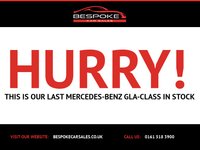 USED 2019 69 MERCEDES-BENZ GLA-CLASS 1.6 GLA 180 URBAN EDITION 5d 121 BHP AUTOMATIC  'URBAN EDITION' having covered only 11,572 miles from brand new, list price new &pound;32550.00 - Bespoke price ONLY &pound;21695.00. Has to be seen to fully appreciate.