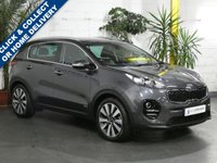 USED 2018 67 KIA SPORTAGE 2.0 CRDI KX-3 5d 134 BHP SAT NAV PANORAMIC ROOF LEATHER