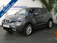USED 2017 67 NISSAN JUKE 1.6 N-CONNECTA XTRONIC 5d 117 BHP SAT NAV REAR VIEW CAMERA