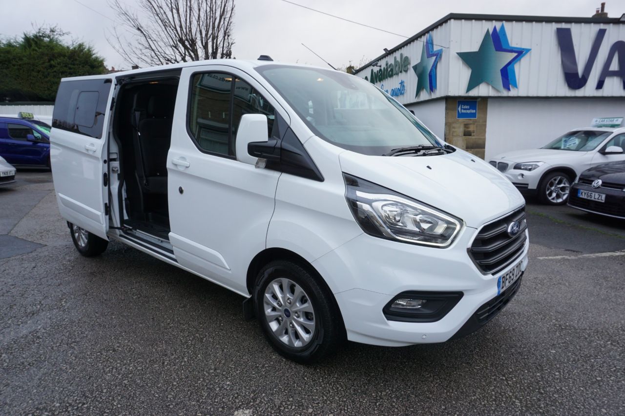 ford transit custom 69 plate