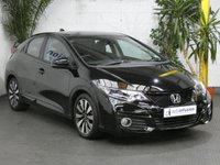 USED 2017 17 HONDA CIVIC 1.3 I-VTEC SE PLUS NAVI 5d 98 BHP SAT NAV REAR VIEW CAMERA