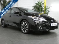 USED 2017 17 HONDA CIVIC 1.3 I-VTEC SE PLUS NAVI 5d 98 BHP SAT NAV REAR VIEW CAMERA