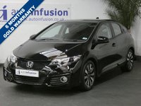 USED 2017 17 HONDA CIVIC 1.3 I-VTEC SE PLUS NAVI 5d 98 BHP SAT NAV REAR VIEW CAMERA