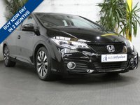 USED 2017 17 HONDA CIVIC 1.3 I-VTEC SE PLUS NAVI 5d 98 BHP SAT NAV REAR VIEW CAMERA