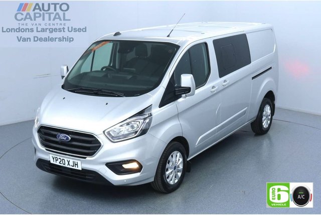 2020 20 FORD TRANSIT CUSTOM 2.0 300 Limited EcoBlue 130 Bhp L2 H1 5 Seats Combi Low Emission