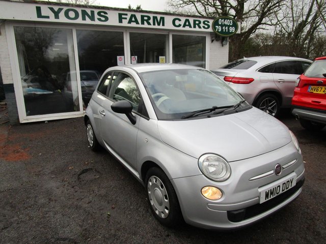 2010 10 Fiat 500 1.2 POP 3d 69 BHP *AIR-CON + BLUETOOTH*